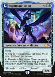 Nightmare Moon // Princess Luna [Ponies: The Galloping] Magic: The Gathering