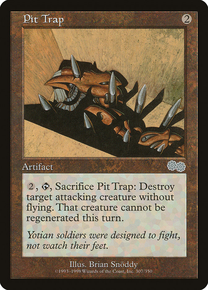 Pit Trap [Urza's Saga] Magic: The Gathering