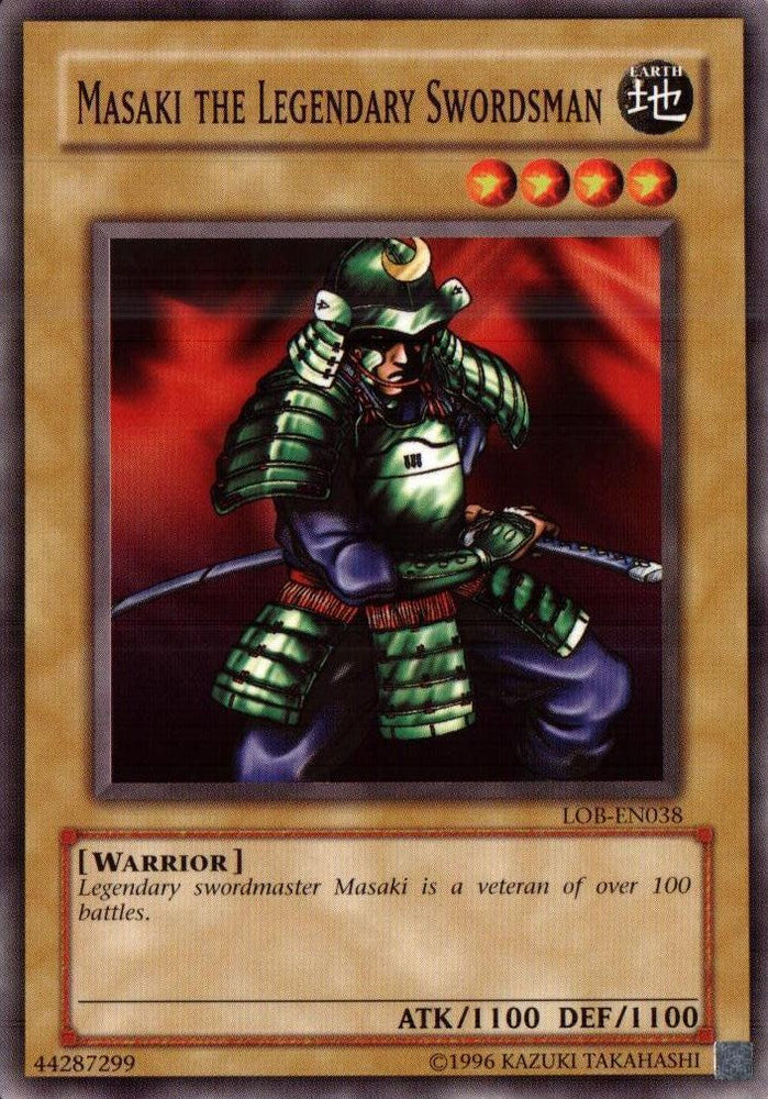 Masaki the Legendary Swordsman [LOB-EN038] Common Yu-Gi-Oh!