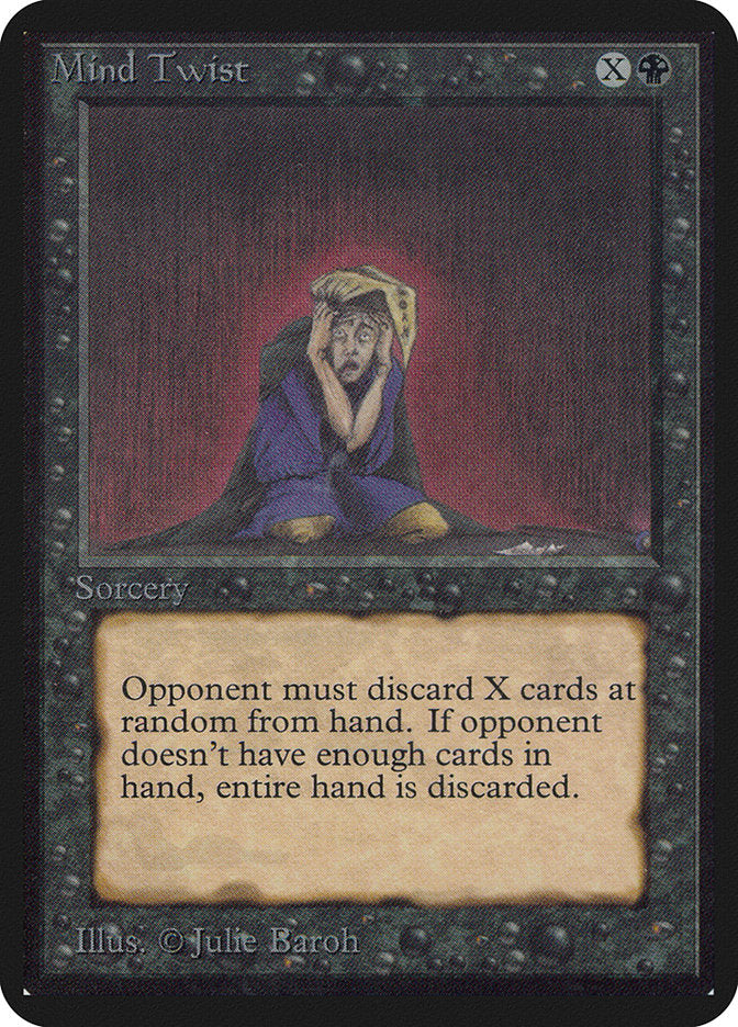 Mind Twist [Alpha Edition] Magic: The Gathering