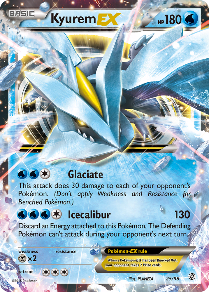 Kyurem EX (25/98) [XY: Ancient Origins] Pokémon