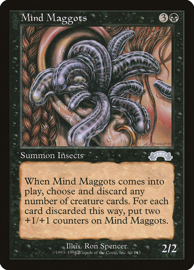 Mind Maggots [Exodus] Magic: The Gathering