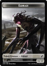 Eldrazi // Egg Double-Sided Token [Commander 2019 Tokens] Magic: The Gathering