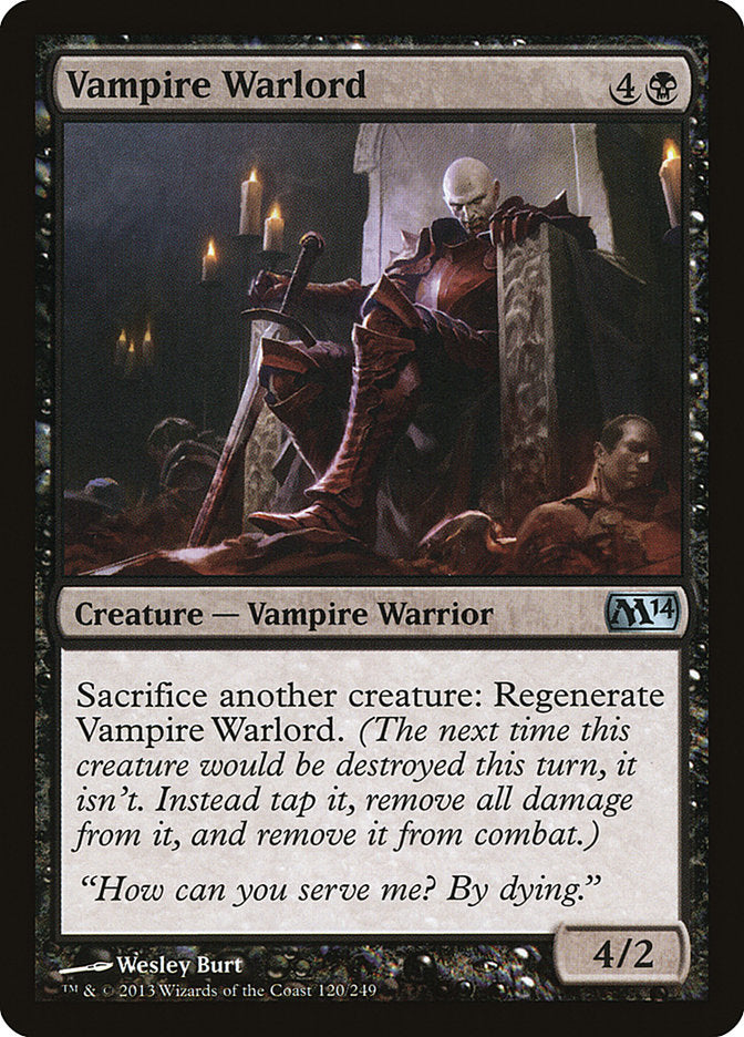Vampire Warlord [Magic 2014] Magic: The Gathering