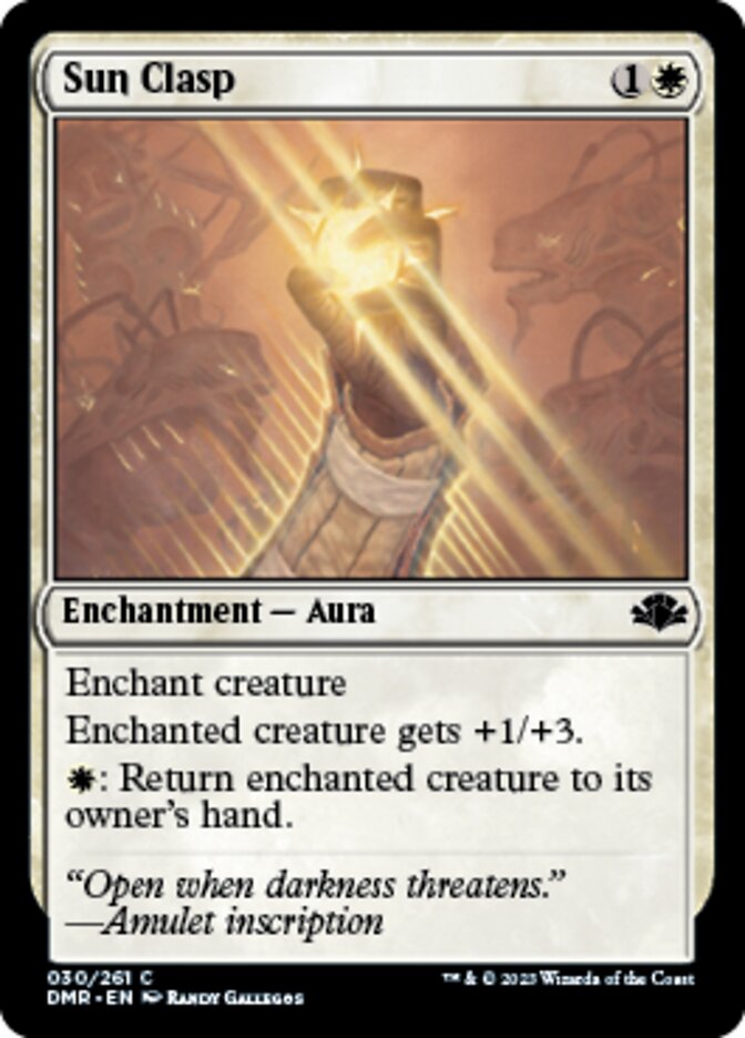 Sun Clasp [Dominaria Remastered] Magic: The Gathering