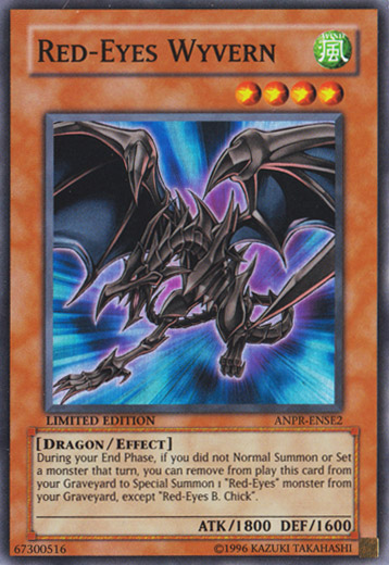 Red-Eyes Wyvern [ANPR-ENSE2] Super Rare Yu-Gi-Oh!