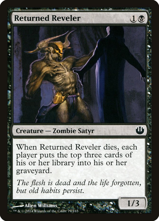 Returned Reveler [Journey into Nyx] Magic: The Gathering