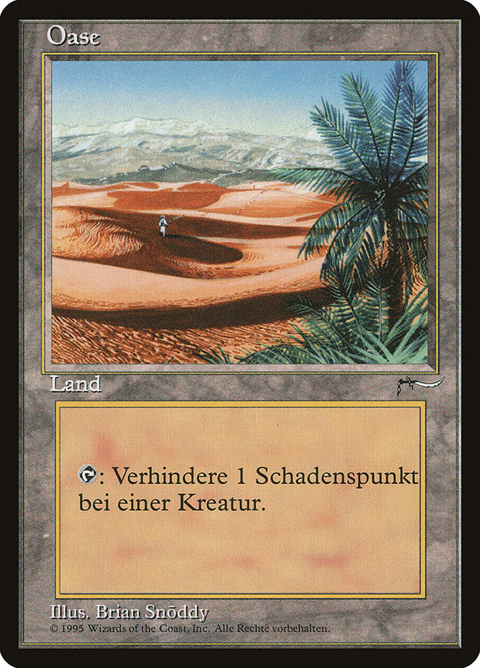 Oasis (German) - "Oase" [Renaissance] Magic: The Gathering
