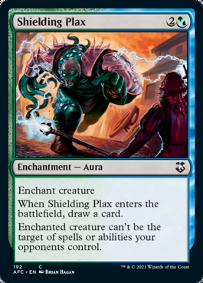Shielding Plax [Dungeons & Dragons: Adventures in the Forgotten Realms Commander] Magic: The Gathering