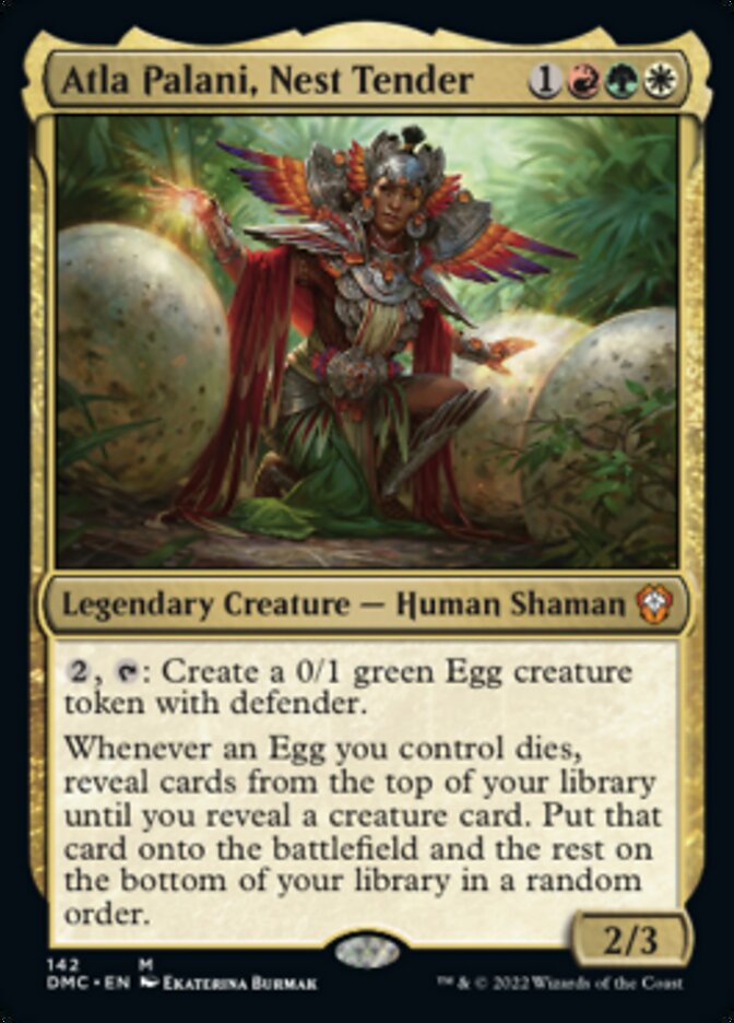 Atla Palani, Nest Tender [Dominaria United Commander] Magic: The Gathering