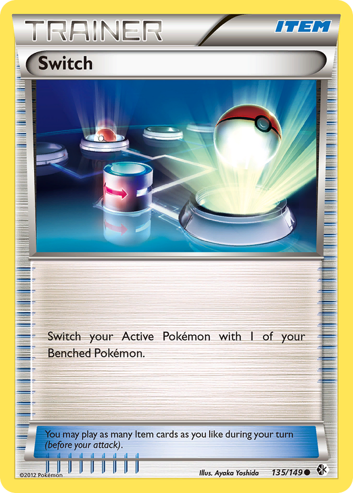Switch (135/149) [Black & White: Boundaries Crossed] Pokémon