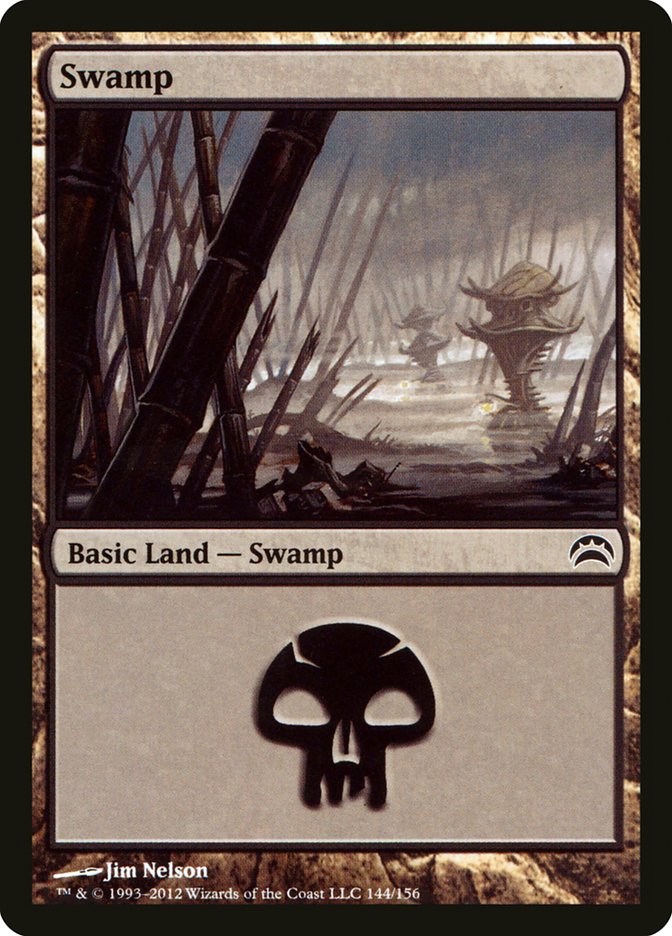 Swamp (144) [Planechase 2012] Magic: The Gathering