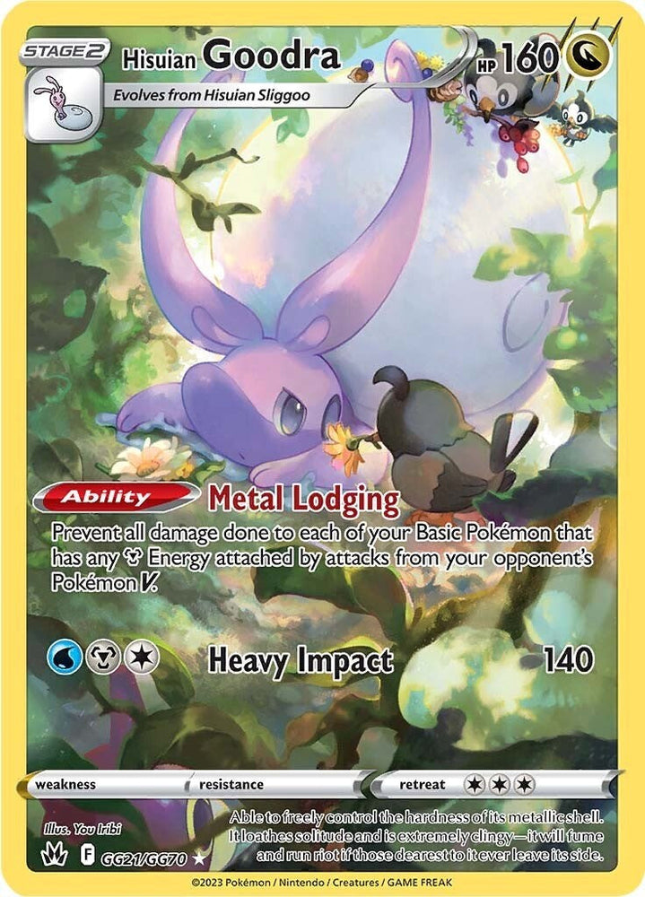 Hisuian Goodra (GG21/GG70) [Sword & Shield: Crown Zenith] Pokémon