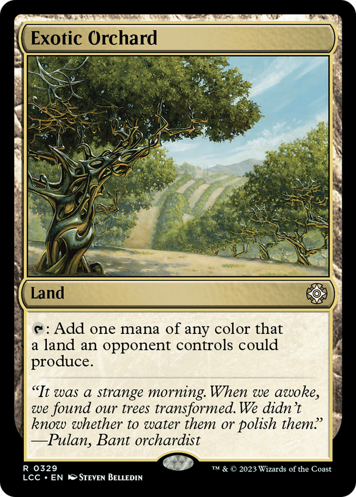 Exotic Orchard [The Lost Caverns of Ixalan Commander] Magic: The Gathering