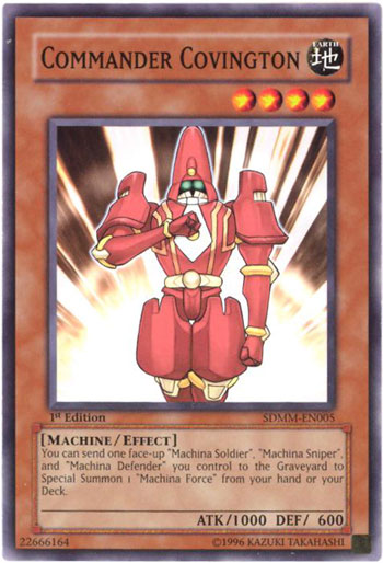Commander Covington [SDMM-EN005] Common Yu-Gi-Oh!