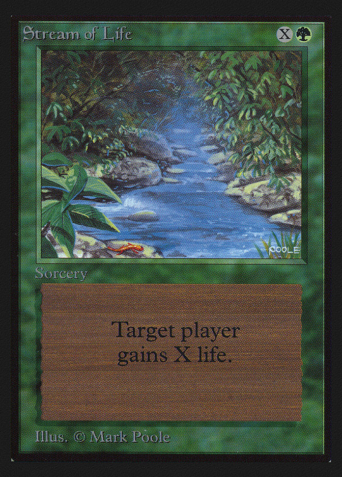 Stream of Life [International Collectors' Edition] Magic: The Gathering