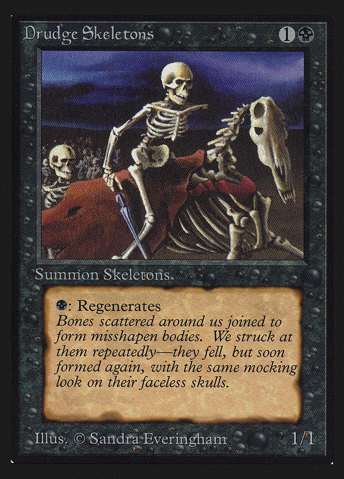 Drudge Skeletons [International Collectors' Edition] Magic: The Gathering