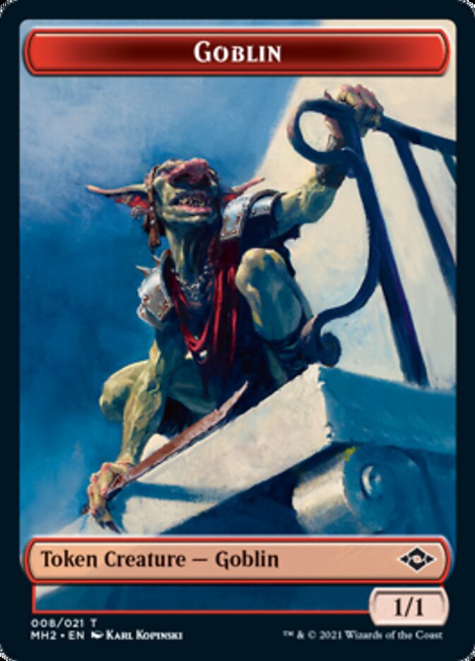 Goblin // Squirrel Double-Sided Token [Modern Horizons 2 Tokens] Magic: The Gathering