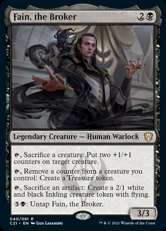 Fain, the Broker [Commander 2021] Magic: The Gathering