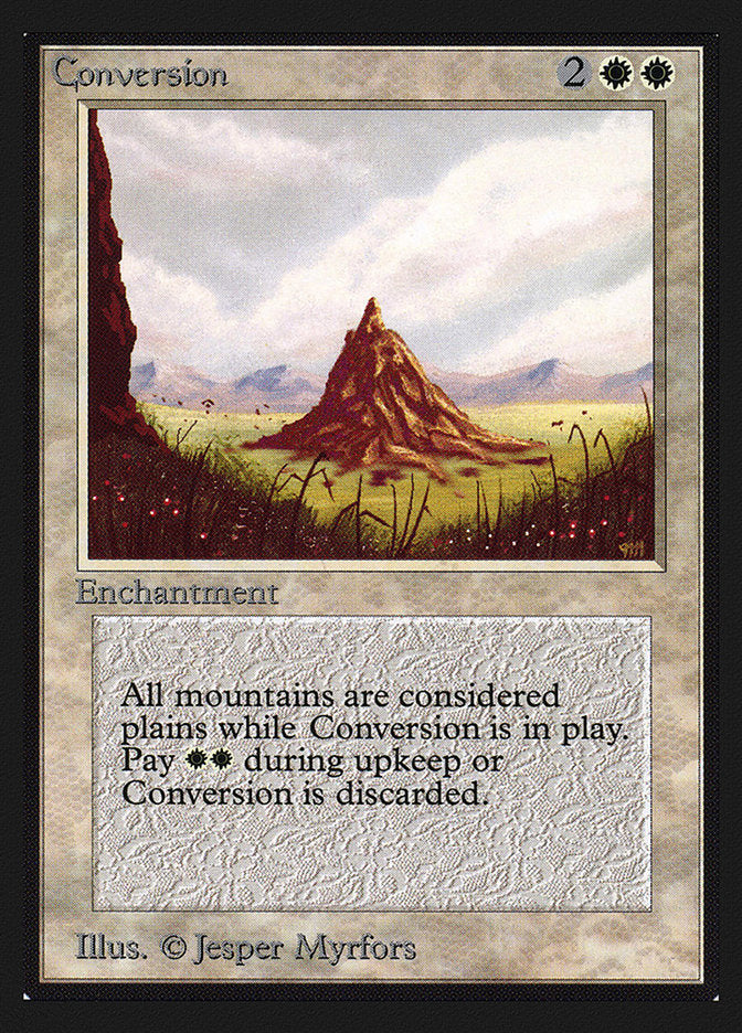 Conversion [Collectors' Edition] Magic: The Gathering