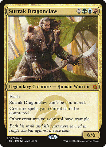 Surrak Dragonclaw [Khans of Tarkir] Magic: The Gathering
