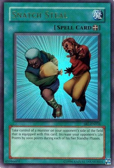 Snatch Steal [SRL-EN036] Ultra Rare Yu-Gi-Oh!