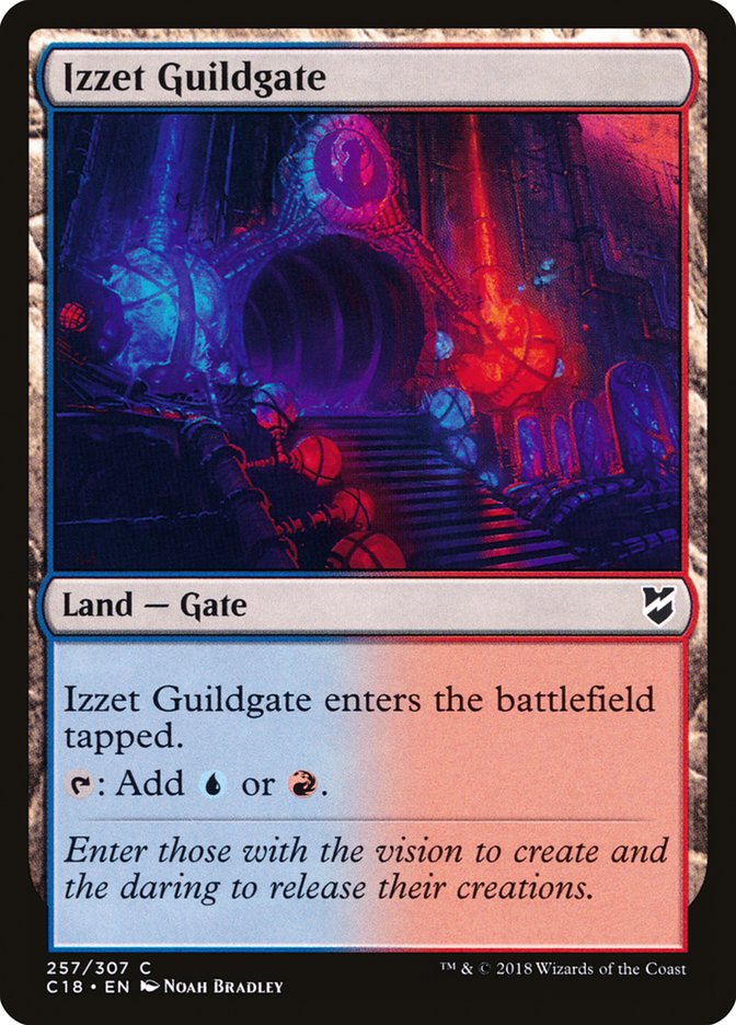 Izzet Guildgate [Commander 2018] Magic: The Gathering