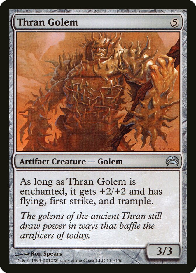 Thran Golem [Planechase 2012] Magic: The Gathering