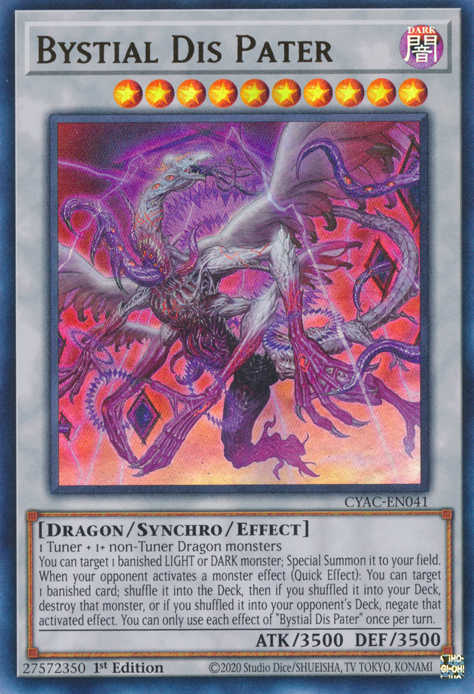 Bystial Dis Pater [CYAC-EN041] Ultra Rare Yu-Gi-Oh!