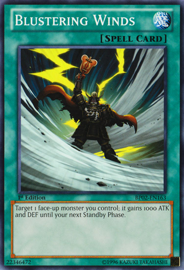 Blustering Winds [BP02-EN163] Common Yu-Gi-Oh!