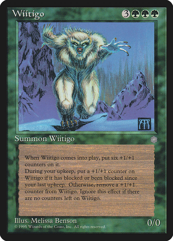 Wiitigo [Ice Age] Magic: The Gathering