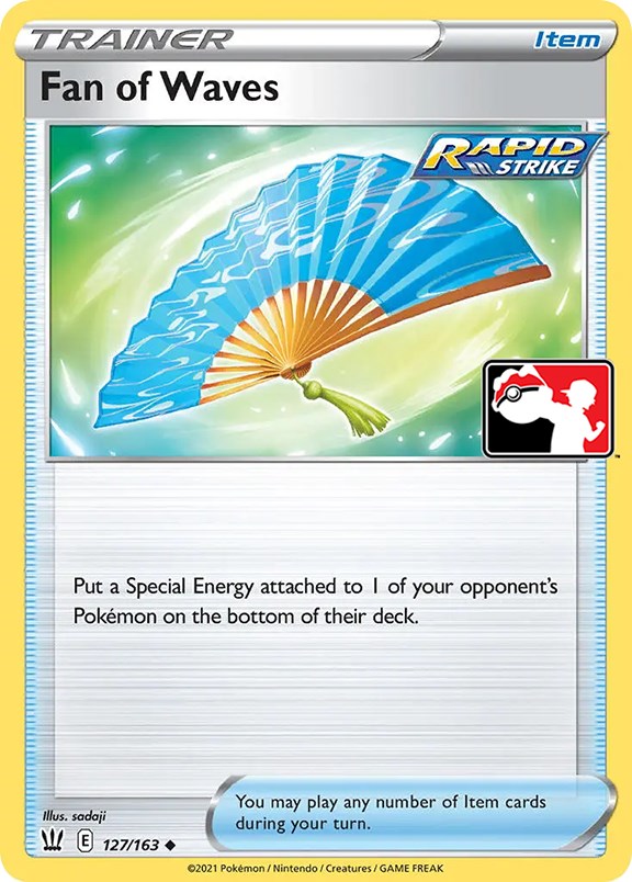 Fan of Waves (127/163) [Prize Pack Series One] Pokémon