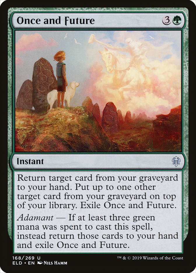 Once and Future [Throne of Eldraine] Magic: The Gathering