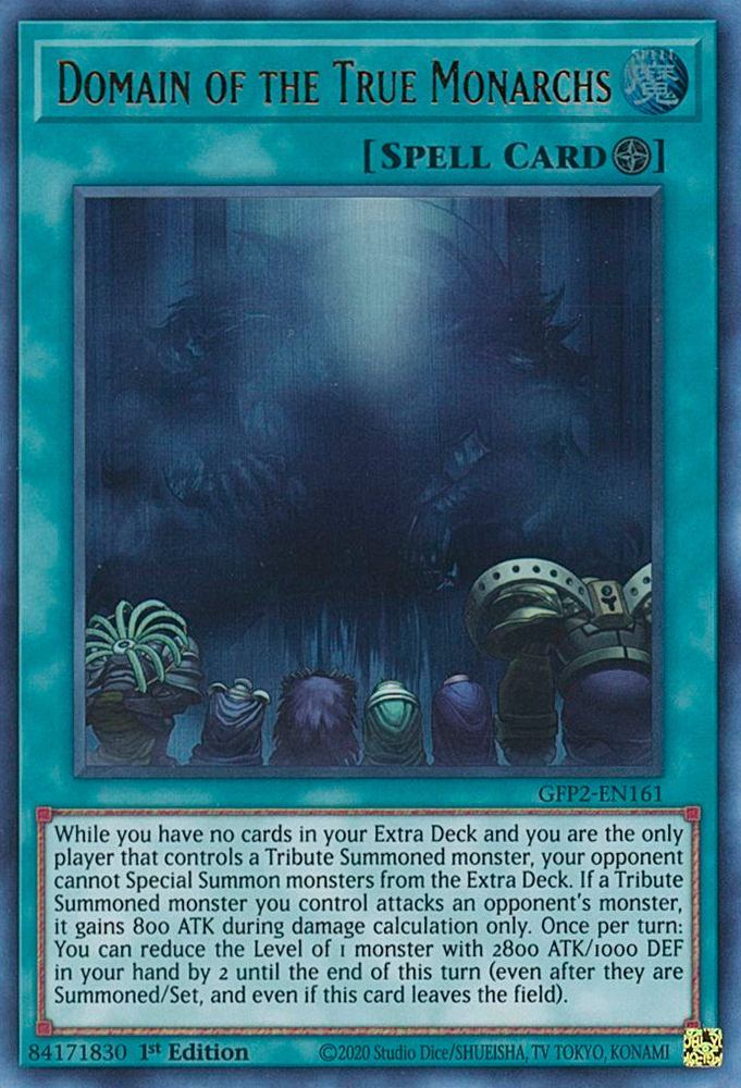 Domain of the True Monarchs [GFP2-EN161] Ultra Rare Yu-Gi-Oh!