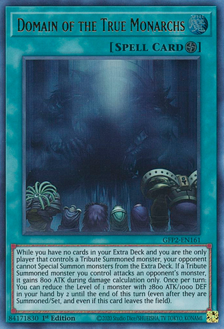 Domain of the True Monarchs [GFP2-EN161] Ultra Rare Yu-Gi-Oh!
