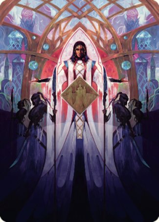 Kayla's Command Art Card [The Brothers' War Art Series] Magic: The Gathering