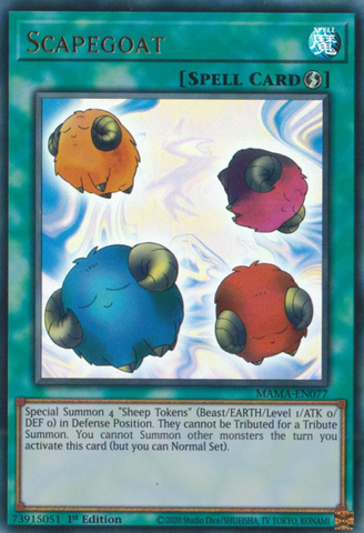 Scapegoat [MAMA-EN077] Ultra Rare Yu-Gi-Oh!