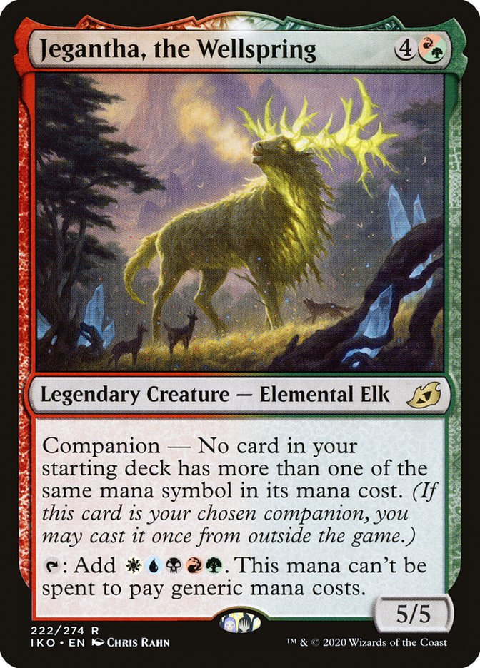 Jegantha, the Wellspring [Ikoria: Lair of Behemoths] Magic: The Gathering