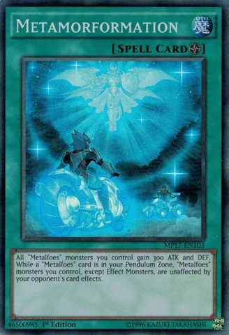 Metamorformation [MP17-EN103] Super Rare Yu-Gi-Oh!