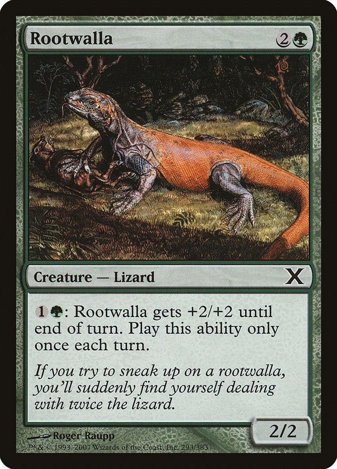 Rootwalla [Tenth Edition] Magic: The Gathering