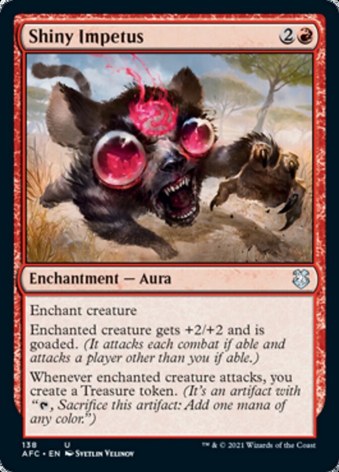Shiny Impetus [Dungeons & Dragons: Adventures in the Forgotten Realms Commander] Magic: The Gathering
