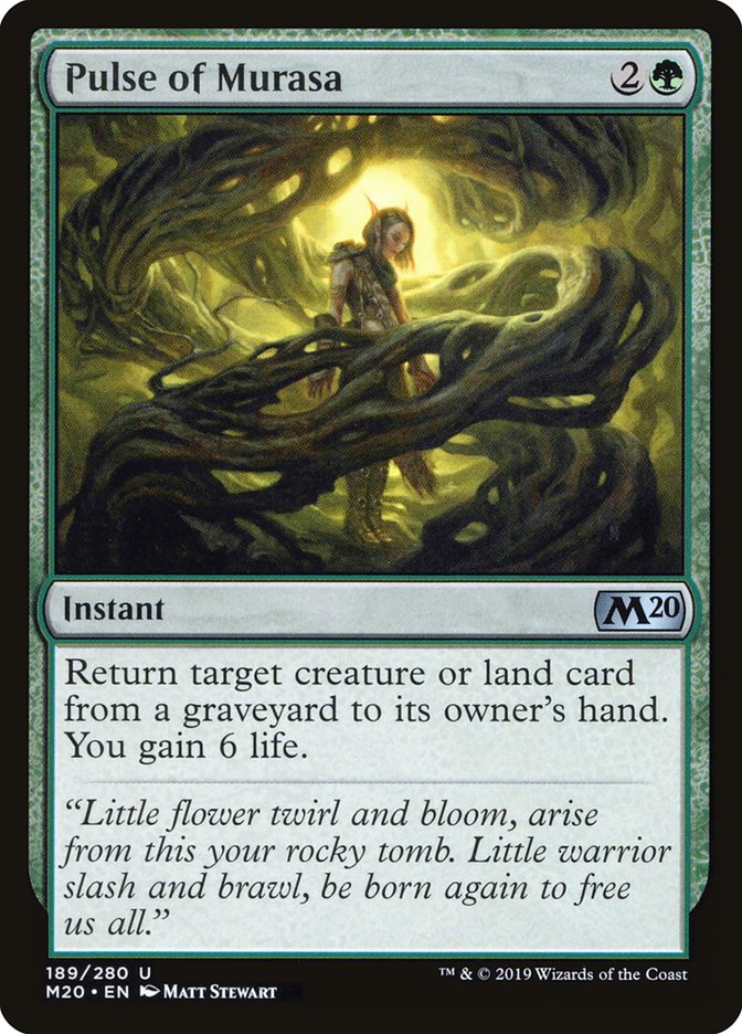 Pulse of Murasa [Core Set 2020] Magic: The Gathering