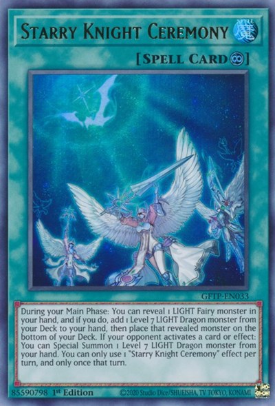 Starry Knight Ceremony [GFTP-EN033] Ultra Rare Yu-Gi-Oh!