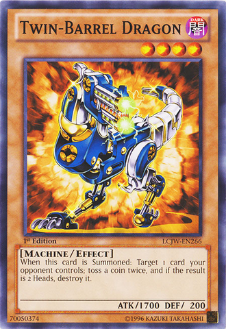 Twin-Barrel Dragon [LCJW-EN266] Common Yu-Gi-Oh!