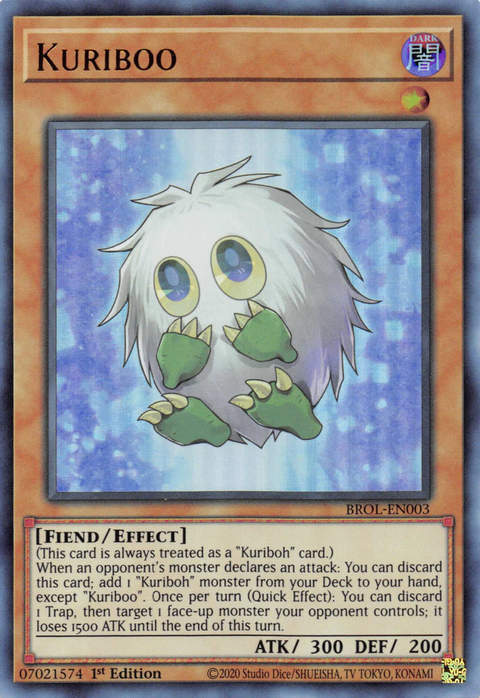 Kuriboo [BROL-EN003] Ultra Rare Yu-Gi-Oh!