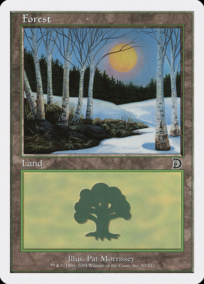 Forest (50) [Deckmasters] Magic: The Gathering
