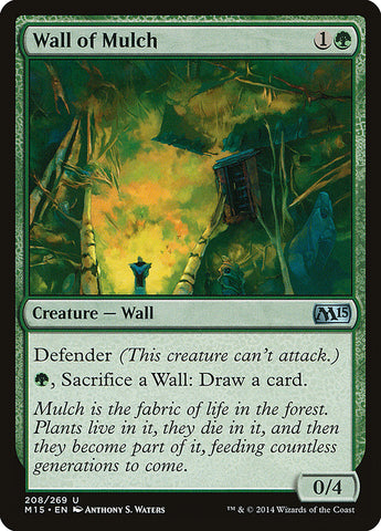 Wall of Mulch [Magic 2015] Magic: The Gathering