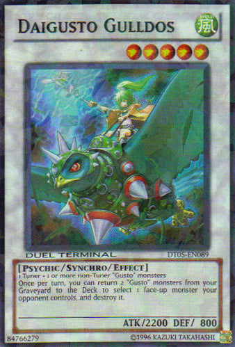 Daigusto Gulldos [DT05-EN089] Super Rare Yu-Gi-Oh!