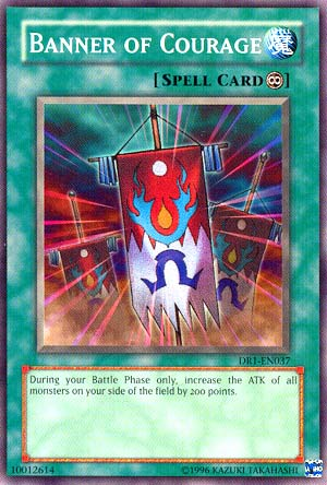 Banner of Courage [DR1-EN037] Common Yu-Gi-Oh!