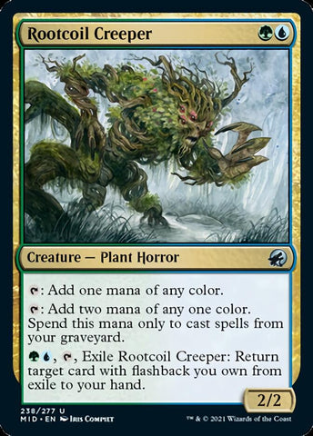 Rootcoil Creeper [Innistrad: Midnight Hunt] Magic: The Gathering